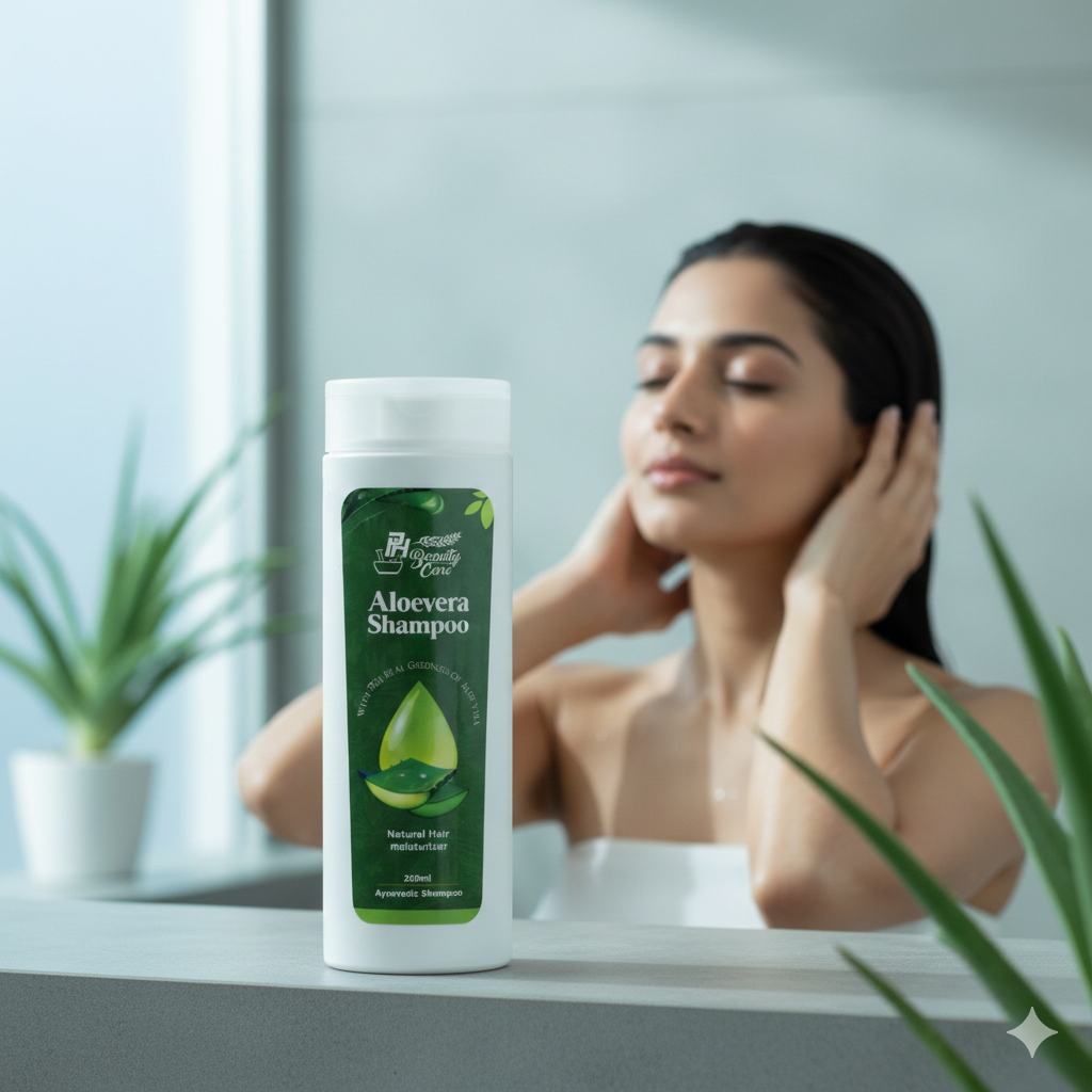 PH Beauty Care Aloe Vera Ayurvedic Shampoo – Natural Hair Moisturizer (200 ml)