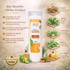 Anti-Dandruff Herbal Shampoo with Botanical Extracts & Essential Oils (200 ml)