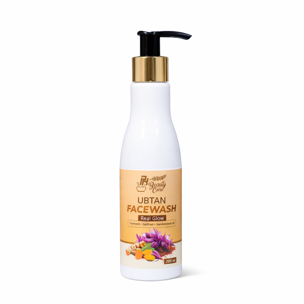 Ubtan Facewash – Turmeric, Saffron & Sandalwood for Real Glow